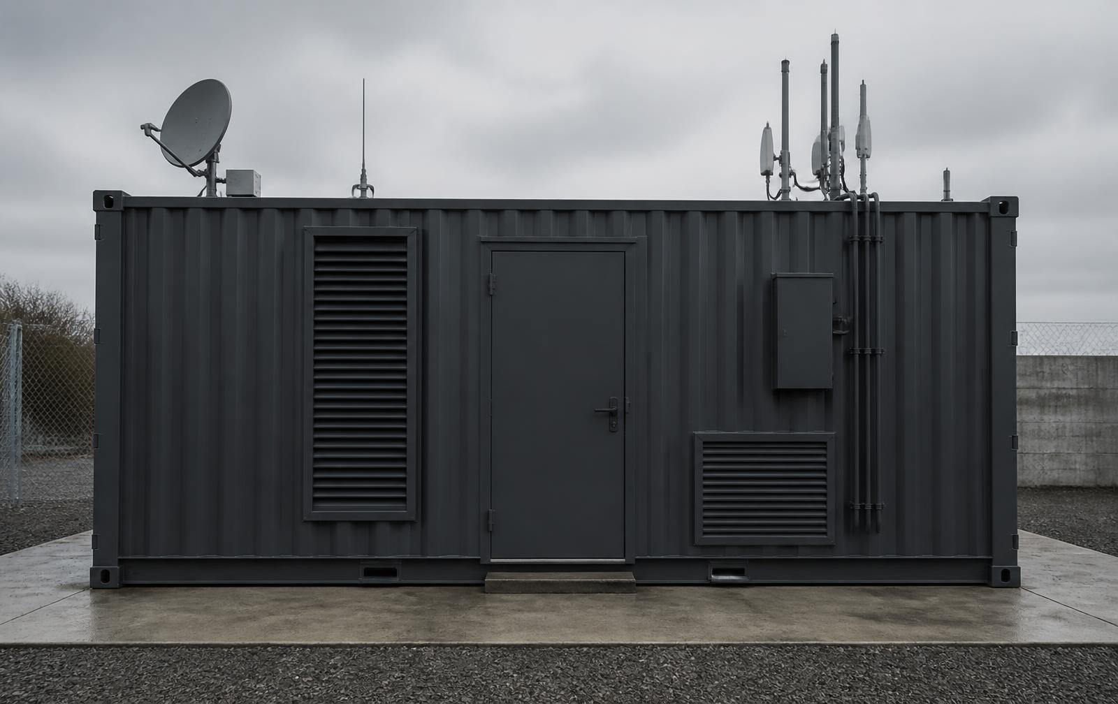 Container-scale edge infrastructure enclosure